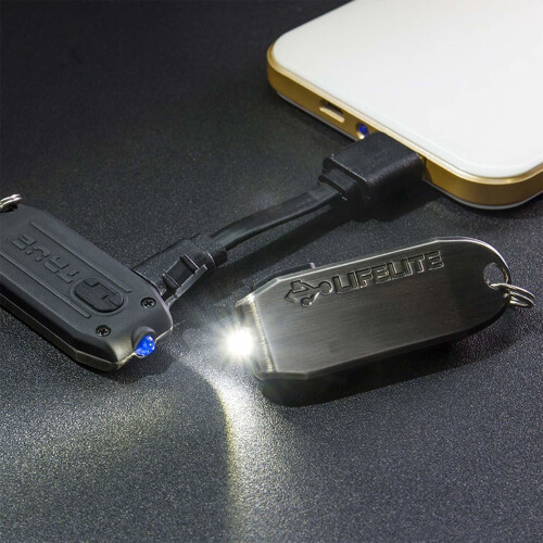 True Utility LifeLite - 30 Lumen Rechargeable Keyring Flashlight 1