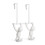 Umbra Umbra 1004260-660 Buddy Double Otd Hook White 1