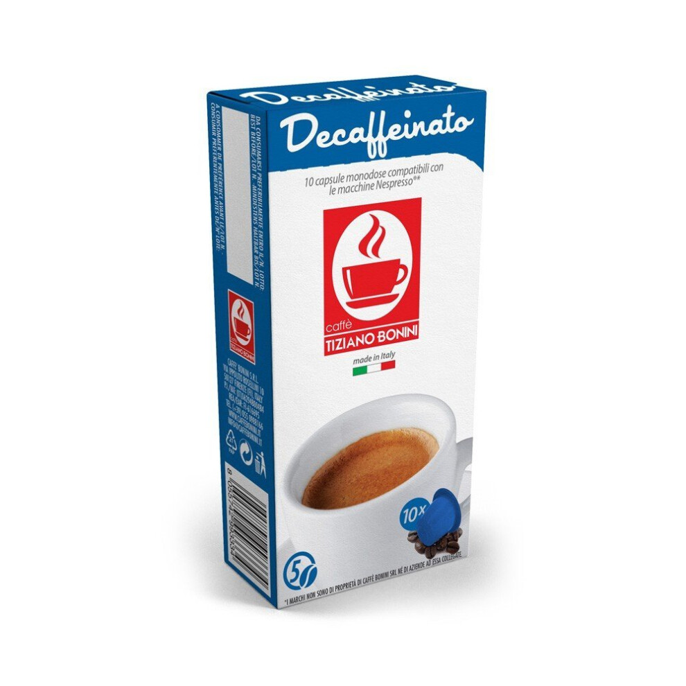 100 Nespresso Compatible Coffee Capsules (DECAF)