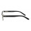 Amcedar 5-Pack Reading Glasses Men Metal Frame Rectangle Style Stainless Steel Material Spring Hinges Includes Computer Readers +2.00 6