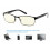 Amcedar 5-Pack Reading Glasses Men Metal Frame Rectangle Style Stainless Steel Material Spring Hinges Includes Computer Readers +2.00 4
