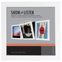 Art Vinyl LP FRAME WHITE (SLIDE OUT FRON