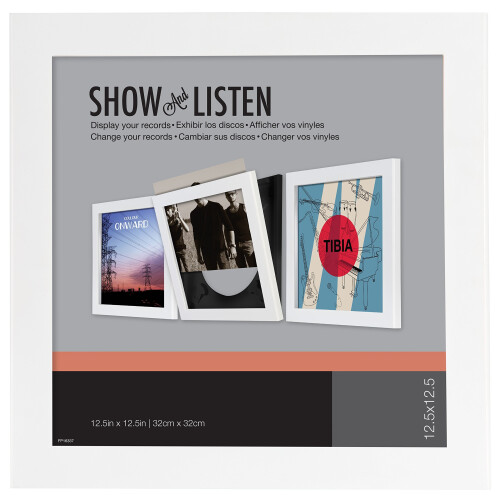 Art Vinyl LP FRAME WHITE (SLIDE OUT FRON 1