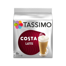 3x Costa Latte T-Discs Pack for Tassimo - 48 Discs / 24 Servings