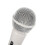 RockJam Wired Unidirectional Dynamic Microphone with 3 Metre Cord - White 2