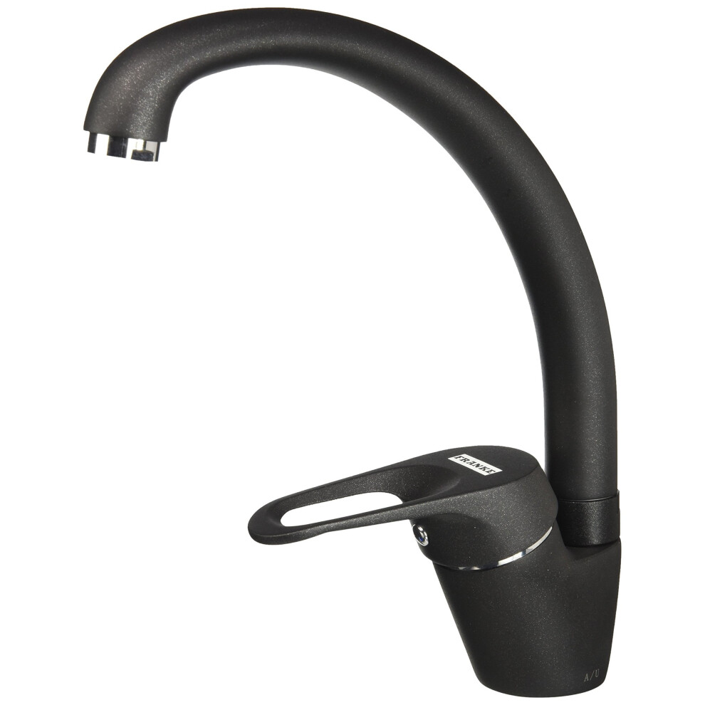 Franke 115.0275.365 High Pressure Fragranite Kitchen Tap with Fixed Spout - Onyx