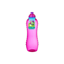 Sistema Twist 'N' Sip Unisex Outdoor Water Bottle available in Pink - 620 ML