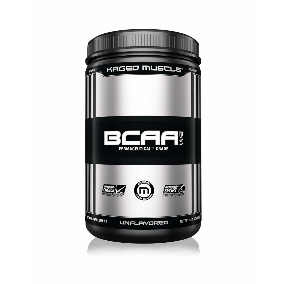 Kaged-Muscle Kaged Muscle Bcaa Powder, Unflavored, 400 Gram