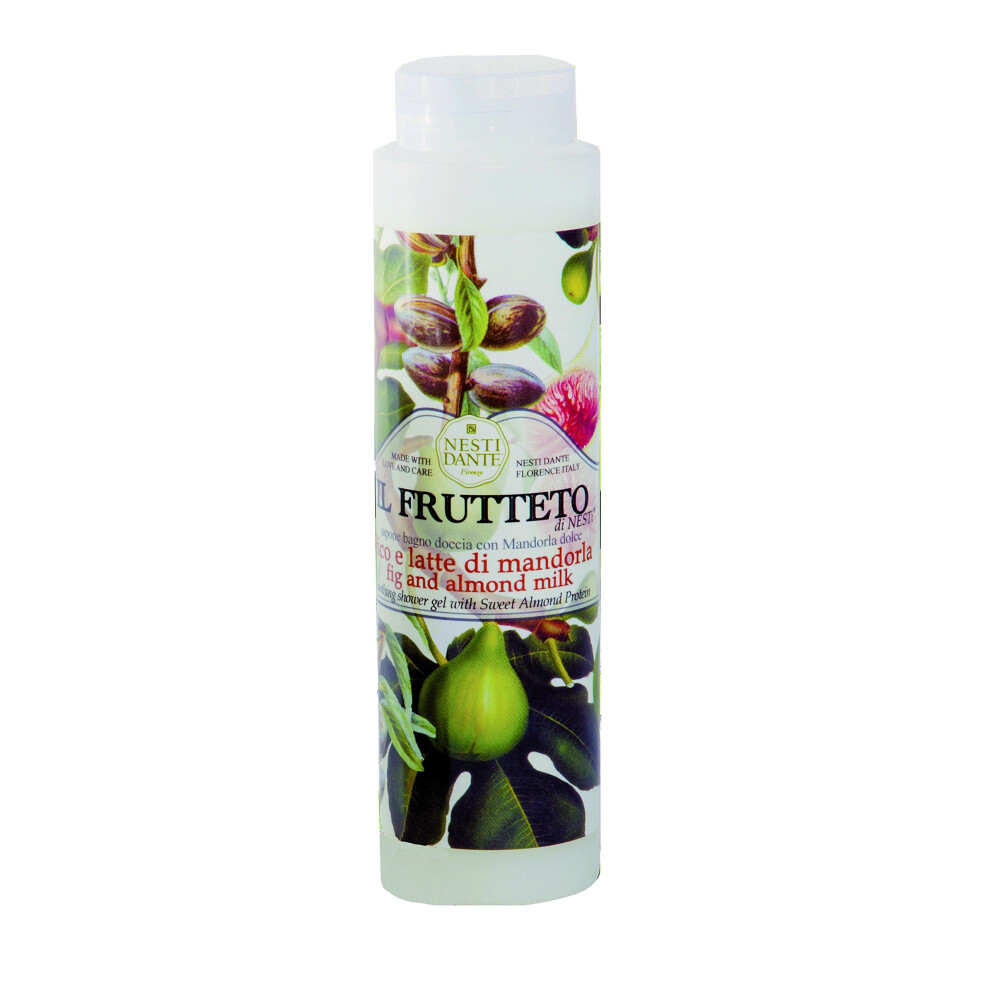 NESTI DANTE Il Frutteto Fig and Almond Milk, Bath and Shower Gel 300 ml