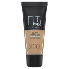 Maybelline Fit Me Matte & Poreless Foundation 220 Natural Beige 30ml