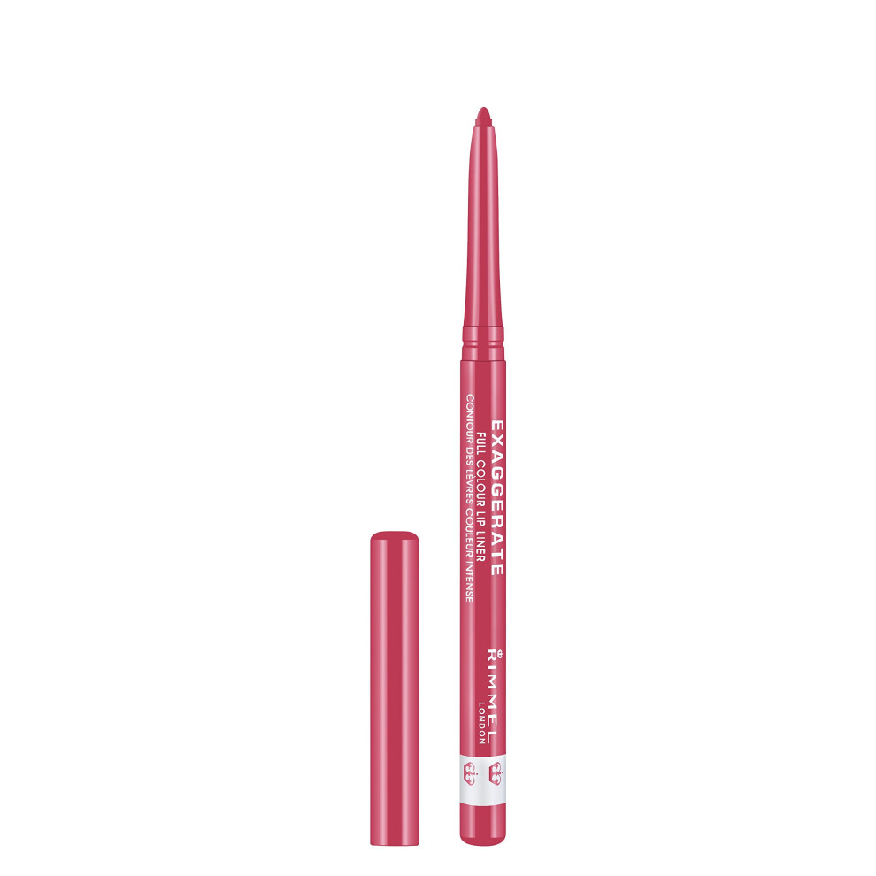 Rimmel London Exaggerate Automatic Lip Liner, 103 Pink A Punch.