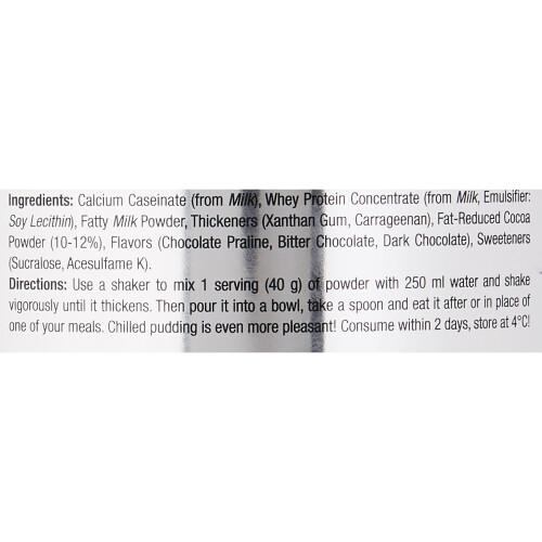 Scitec Nutrition Protein Pudding Mix - 400 g, Double Chocolate 2