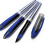 Uni-Ball Uni-Ball AIR - 0.7mm Medium Rollerball - 3 Pack - Blue - UBA-188-L 1