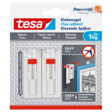 Verstellbarer Klebstift - TESA - Für Tapeten & Gips - Tragfähigkeit: 1 Kg