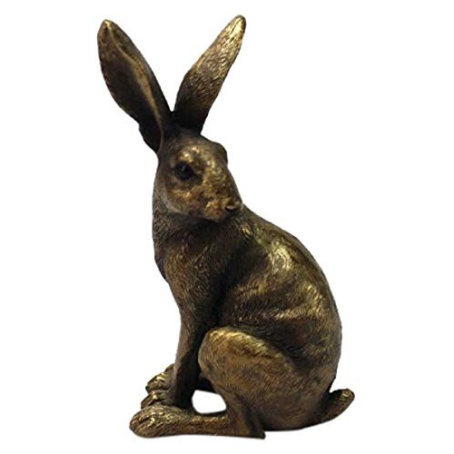 Leonardo collection Reflections Bronzed Sitting Hare