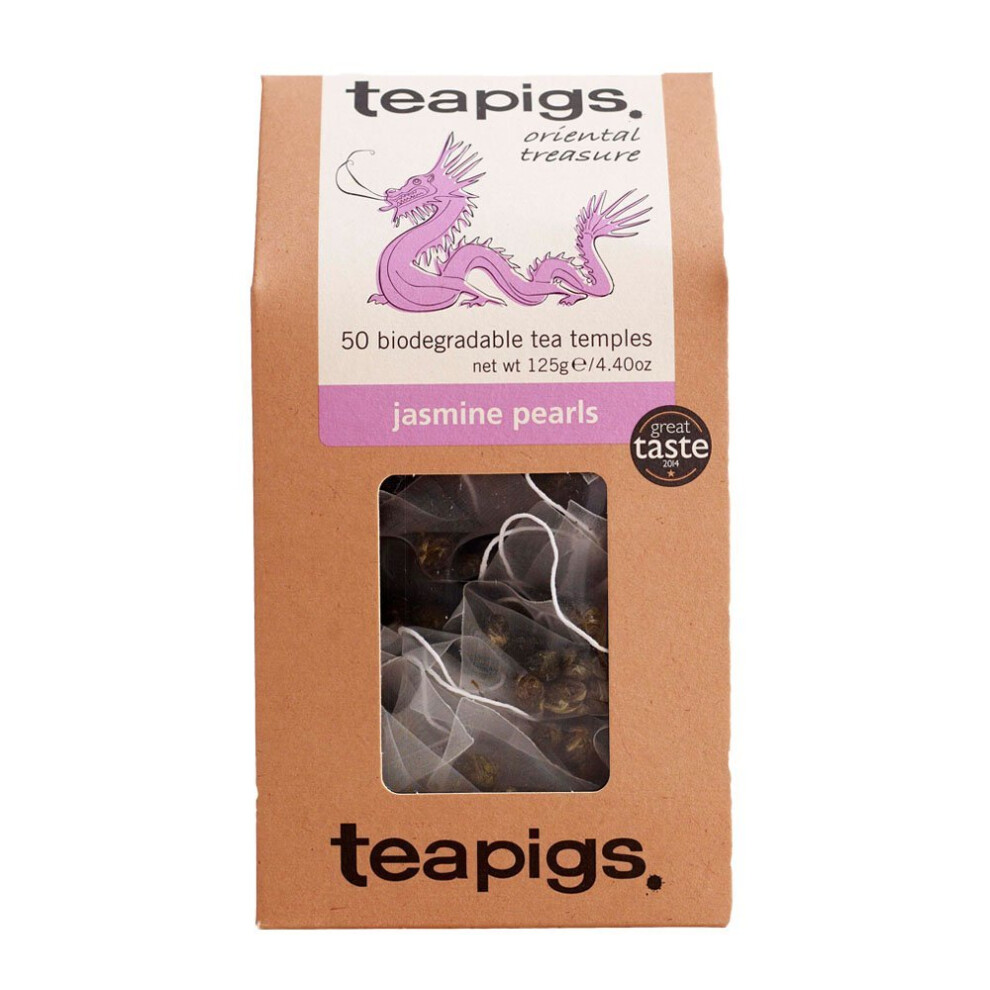 teapigs Jasmine Pearls Tea, Pack of 50