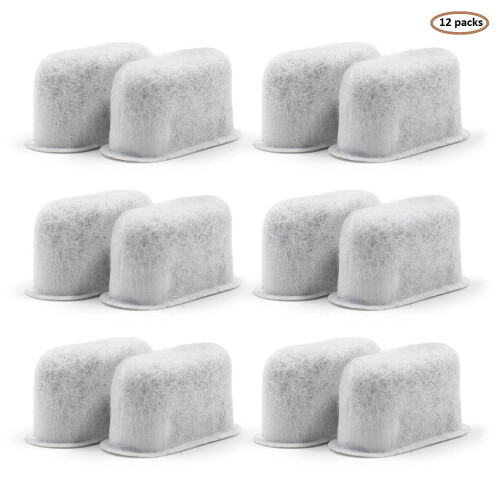 12-replacement Charcoal Water Filters for Cuisinart Coffee Machines DCC