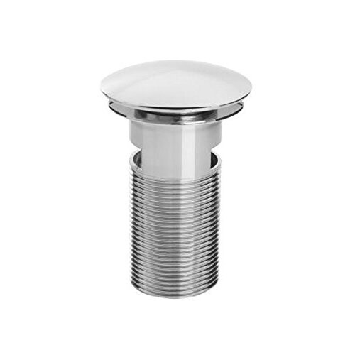 Bristan Bristan W BASIN04 C Basin Round Clicker Waste Slotted - Chrome
