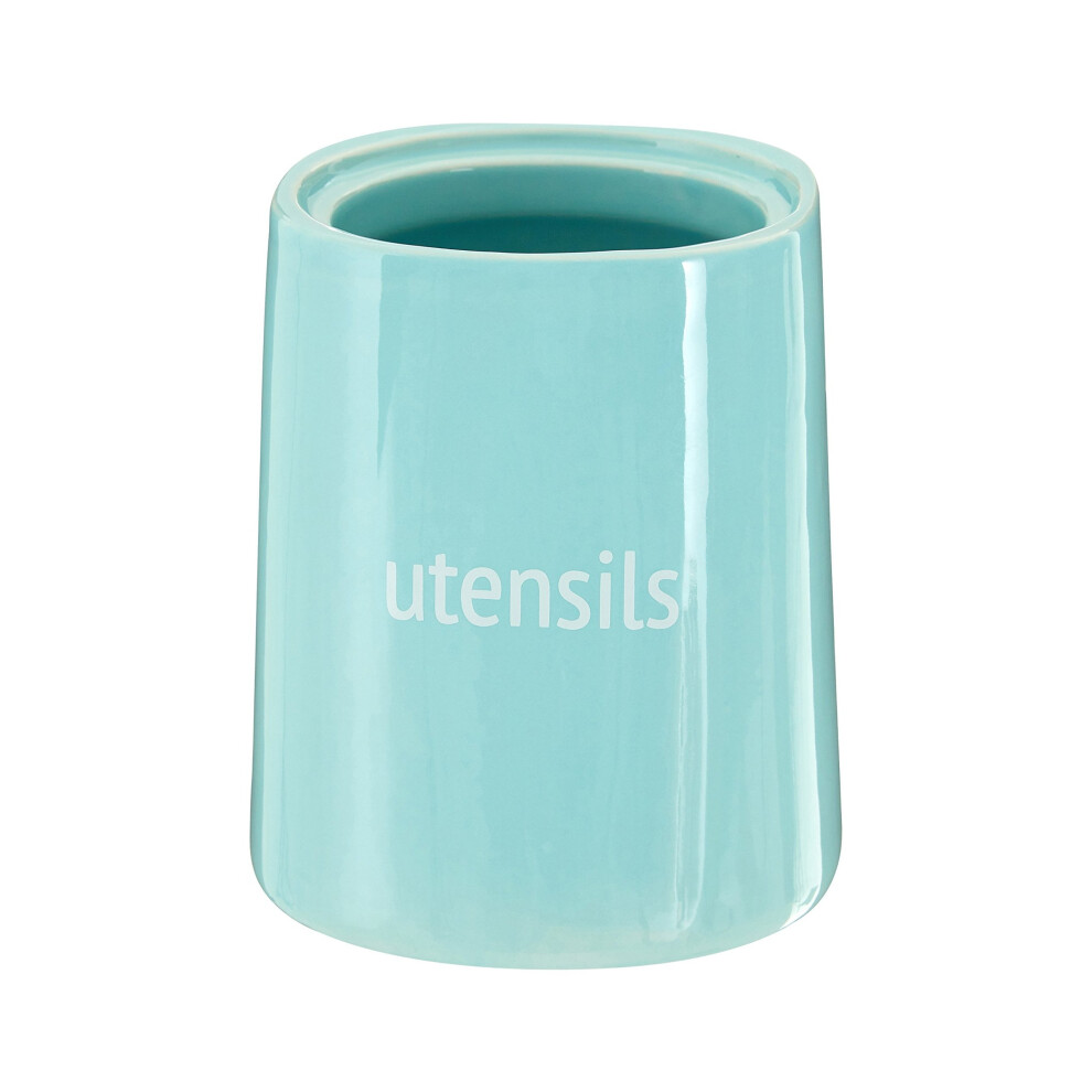 Premier Housewares Fletcher Utensil Jar - Blue