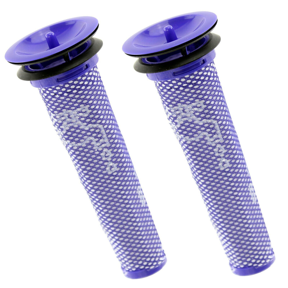 Spares2go Pre Motor Stick Filter X 2 For Dyson Dc58 Dc59 Dc61 Dc62 V6 V7 V8