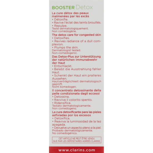 Clarins Clarins Booster Face Serum 15ml - Detox 1