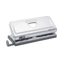 Rapesco Adjustable 6-Hole Organiser/ Diary Punch (Silver),1344