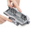 Rapesco Adjustable 6-Hole Organiser/ Diary Punch (Silver),1344 4