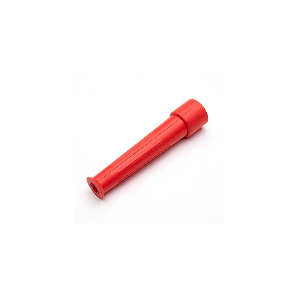 Bulk Hardware Bh03685 Large Red Rubber Kitchen Spash Preventor Tap Swirl For 1/2-Inch Tap 5013249380470