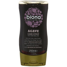 Biona Dark Squeezy Agave Syrup, 250 ml
