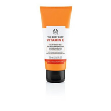 The Body Shop Vitamin C Microdermabrasion GLOW BOOSTING 100ml With CAMU CAMU For Weekly Home-Spa Exfoliation for Brighter Clearer Skin
