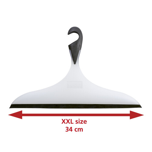 Wenko "Loano Bathroom Squeegee, Black/White, 2 x -Large 2