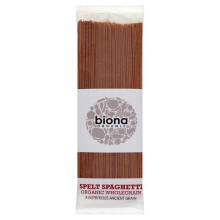 Biona Organic Spelt Wholegrain Spaghetti, 500g