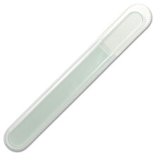 Mont Bleu Large Crystal Nail File, Genuine Czech Tempered Glass, Lifetime Guarantee, Hand-Made Glass Nail File for natural nails