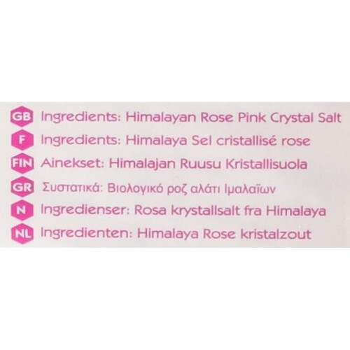 Profusion Himalayan Rose Pink Crystal Salt Coarse, 500 g 1