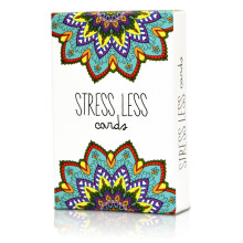 Stress Less Cards - 50 Inspirational Mindfulness & Meditation Exercises | Helps Relieve Stress, Anxiety | Natural Relaxation, Insomnia & Sleep Aid