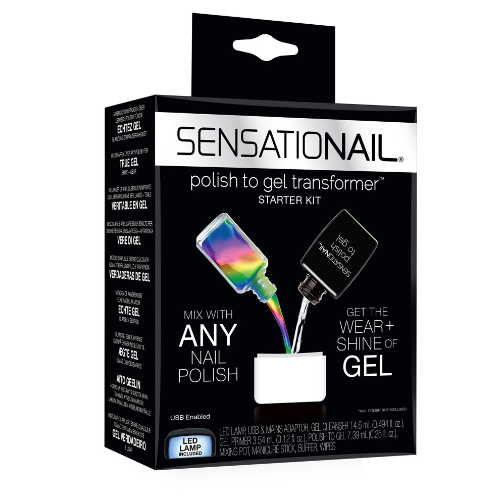 Sensationail Gel Nail Polish Starter Kit