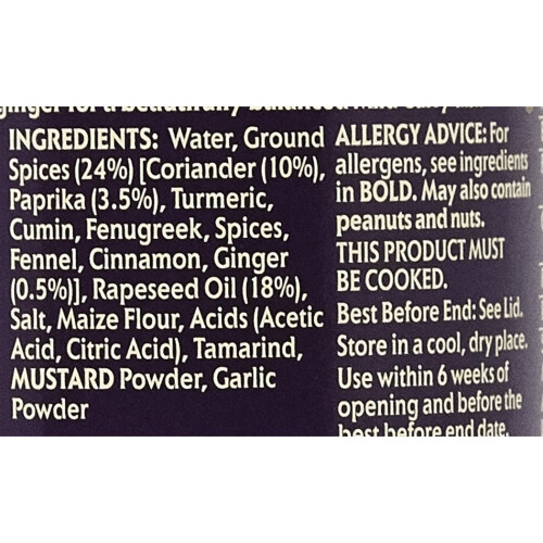 Patak's Mild Curry Spice Paste, 283g 2