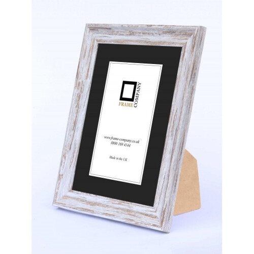 Frame Company Lynton Range Picture Photo Frame, Driftwood, A4 1