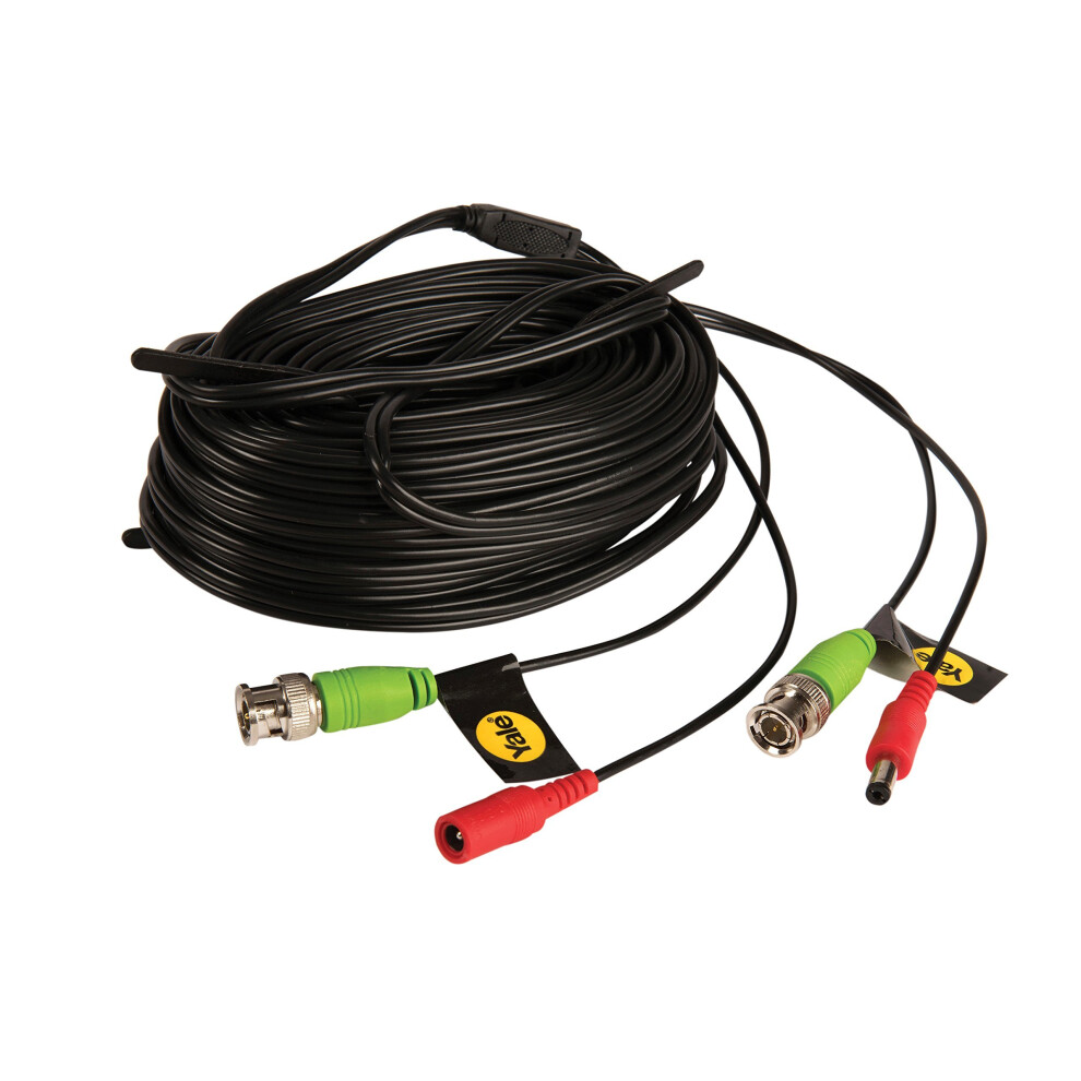 Yale HD CCTV 30m BNC Camera Power Cable