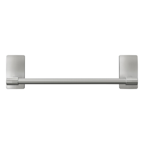 3M Command BATH41-SN-ES Towel Holder, Satin Nickel, Damage-Free 2