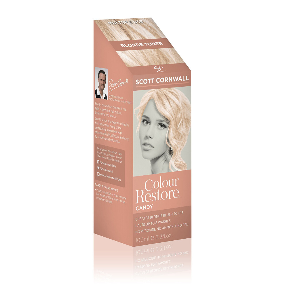 Scott Cornwall Colour Restore Toner, Candy 100 ml