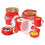 Sistema Sistema Red/Clear Microwave Porridge Bowl 850 ml 6
