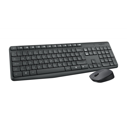 Logitech Logitech MK235 Wireless Keyboard with Mouse Combo for Windows, Linux and Chrome OS - QWERTY, Italian Layout 2