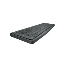 Logitech MK235 Wireless Keyboard with Mouse Combo for Windows, Linux and Chrome OS - QWERTY, Italian Layout