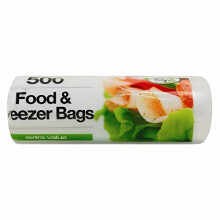 1000 Food & Freezer Bags 2 packs of 500