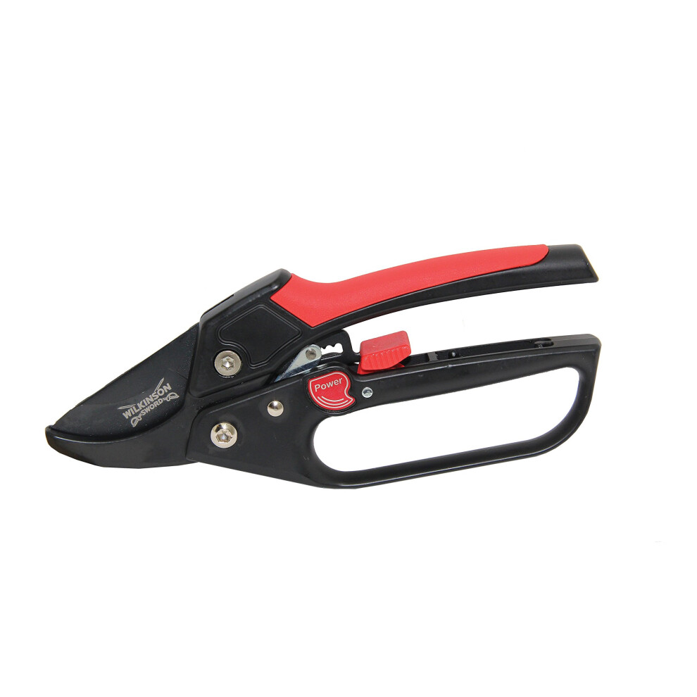 Wilkinson Sword 1111244W Comfort Ratchet Pruner - Black