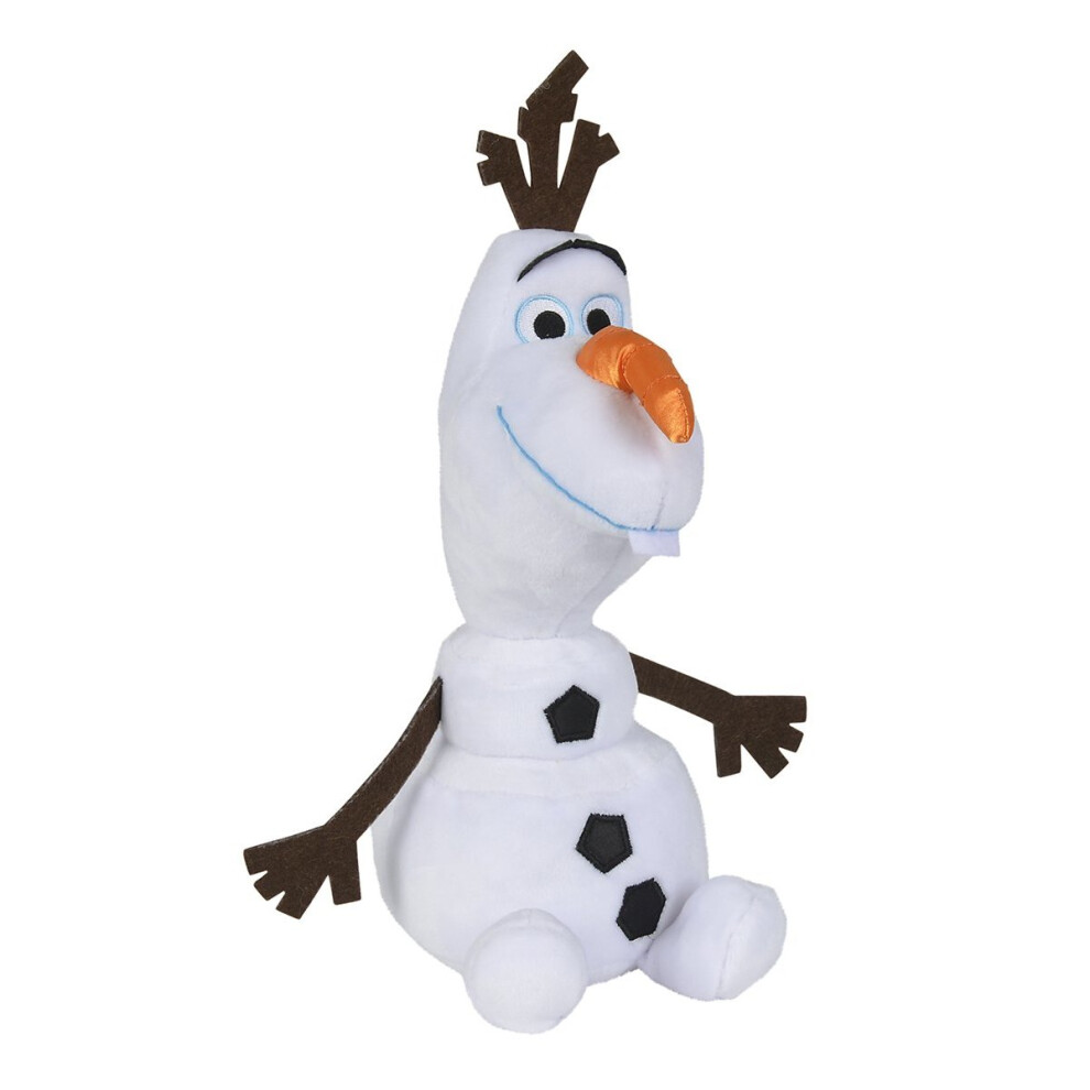 SIMBA 6315874751 25 cm Disney Frozen - Olaf Refresh Snowman Plush Figure