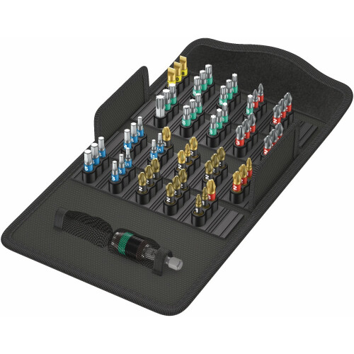 Wera Bit-Safe 61 BiTorsion 1 lige bitsæt PH PZ TORX Wera 1