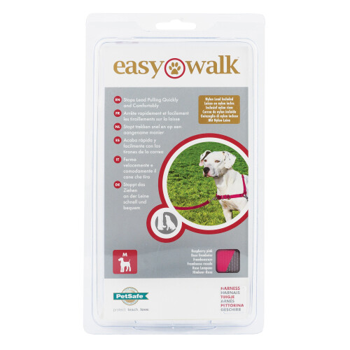 PetSafe PetSafe, Easy Walk Harness, Medium, Pink, 1.8 metre lead, No Pull, Training, Adjustable, for small / medium / large dogs 2