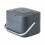 Joseph Joseph Joseph Joseph Intelligent Waste, Stack 4 Food Waste Caddy with Odour Filter - Graphite 2